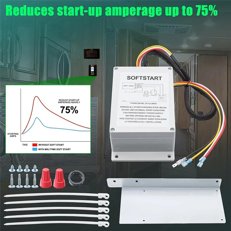 

A20K-для кондиционера серии Mach 450XX 470XX 480XX Комплект управления плавным запуском 1497-3601