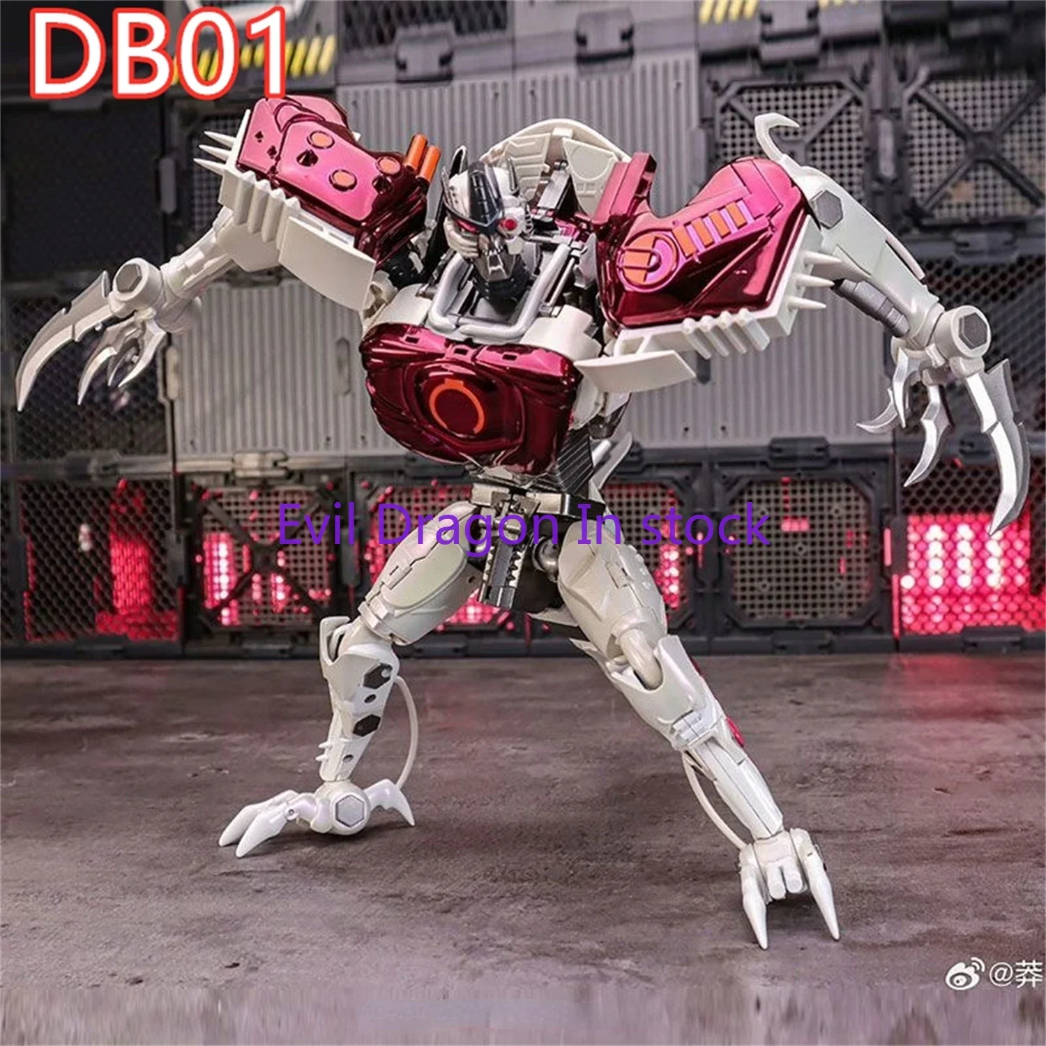 Auf Lager bmb DB-01 db01 transform iertes Universum bw Metall Dinosaurier Krieger Biest Kriege mp Skala Action figur Roboter Geschenk