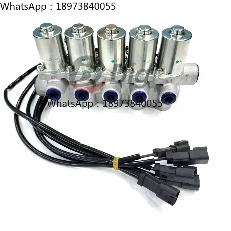 

-PC600-7 Solenoid Valve Assy For PC650-7 PC750-7 Excavator 209-60-77240-
