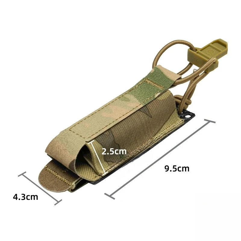 الحقيبة التكتيكية نمط الحديدي واحدة 9 مللي متر ماج حامل مرونة خفيفة الوزن قوي سكين الحافظة الصيد