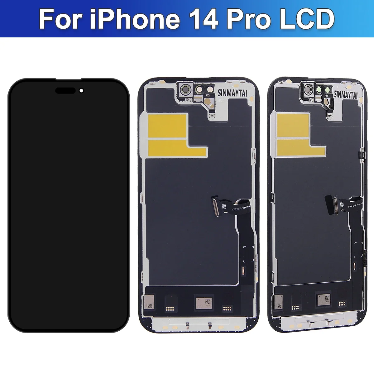 DD For iPhone OLED Display Assembly for X XR XS 13 Mini 14 plus 15 11 12 13 pro MAX - Replacement LCD Screen for iPhone Models