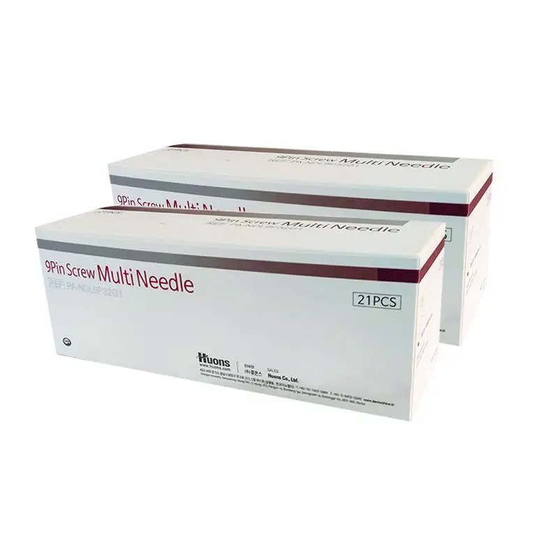 

Набор корейских 9-пиновых инструментов для ухода за кожей рук, 21 шт., 1 коробка, для массажа лица