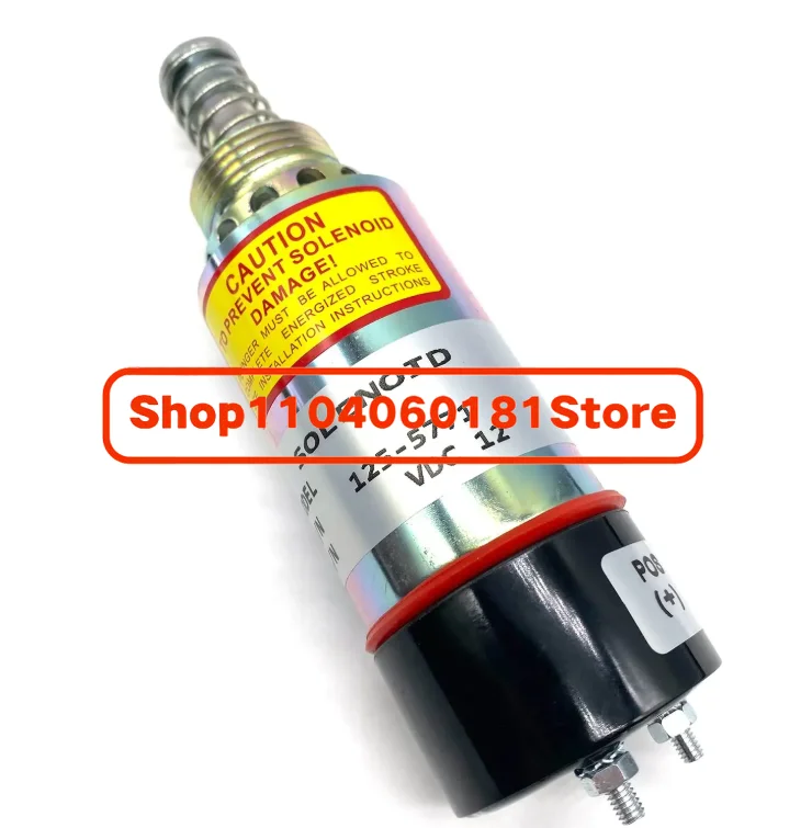 

12V Solenoid Valve 125-5771 1255771 for Caterpillar CAT Asphalt Paver AP-1000 AP-1050 Engine 3114 3116 3126