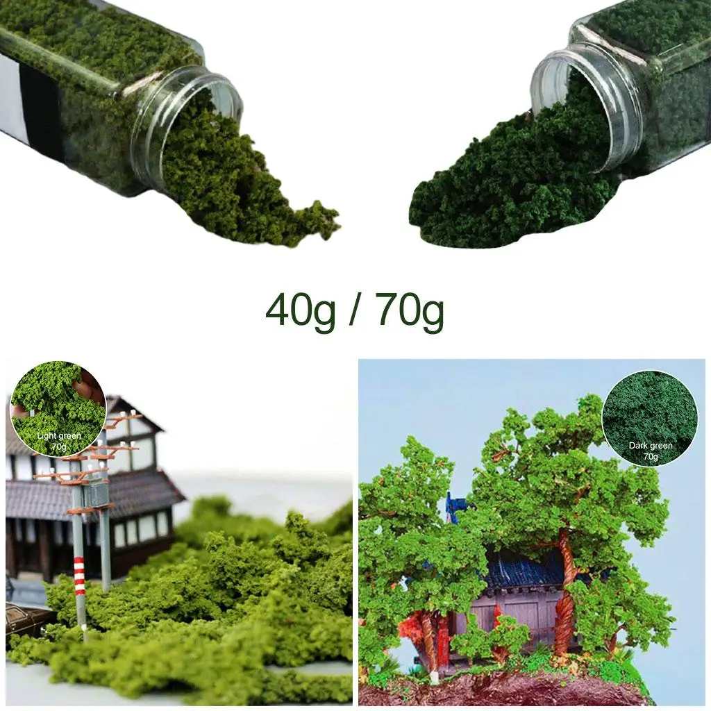 Tree Scene Making Material Architectural Miniature Model Supplies Diorama Bushes Shrubs Making Building Models Table