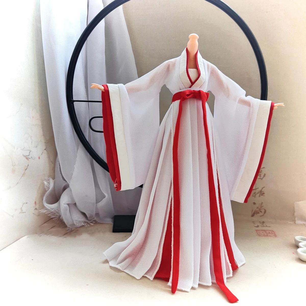 

OB27 1/6 Рисунок 1/4 1/3 Масштаб BJD Одежда Древний Костюм Ханафу Фея Платье Для BJD/SD SD13 Большая Девушка Кукла Аксессуары A2142