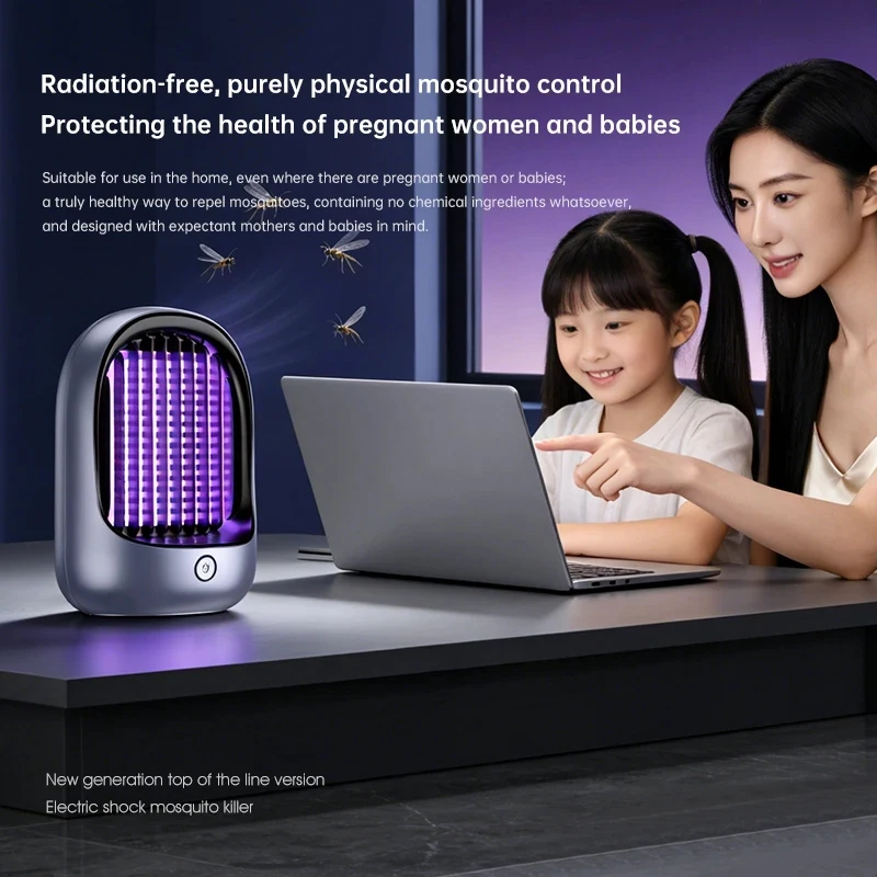 Hot Mosquito Repellent Killer UsbRechargeable Outdoor Killer Bug Zapper Mosquito Racket Insect Killer Electric Shocker Indoor