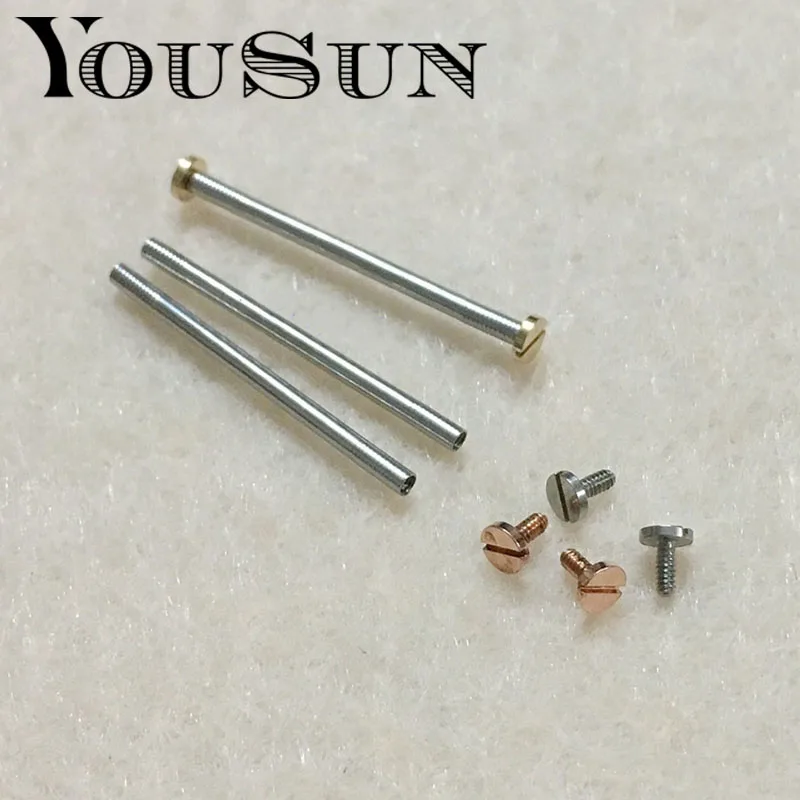 Watch Accessories Screw Rod Bolt Suitable For Tungsten Steel Ceramic Leather Watchband Connection Screw Shaft Lug Rod