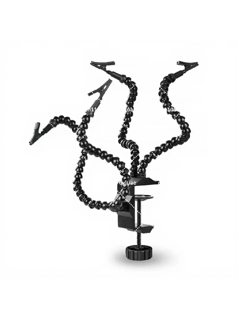 Soldering Helping Hand Third Hand Tool with PCB Holder and Alligator Clips for Precision Work
