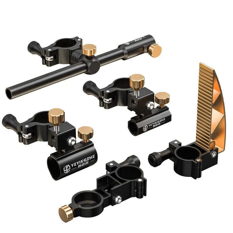 

Держатель удочки Aludur Рыболовный набор батарейной стойки, держатель лампы-турель, стойка для защиты рыбы, стойка для приманки, стойка для зонта, педали