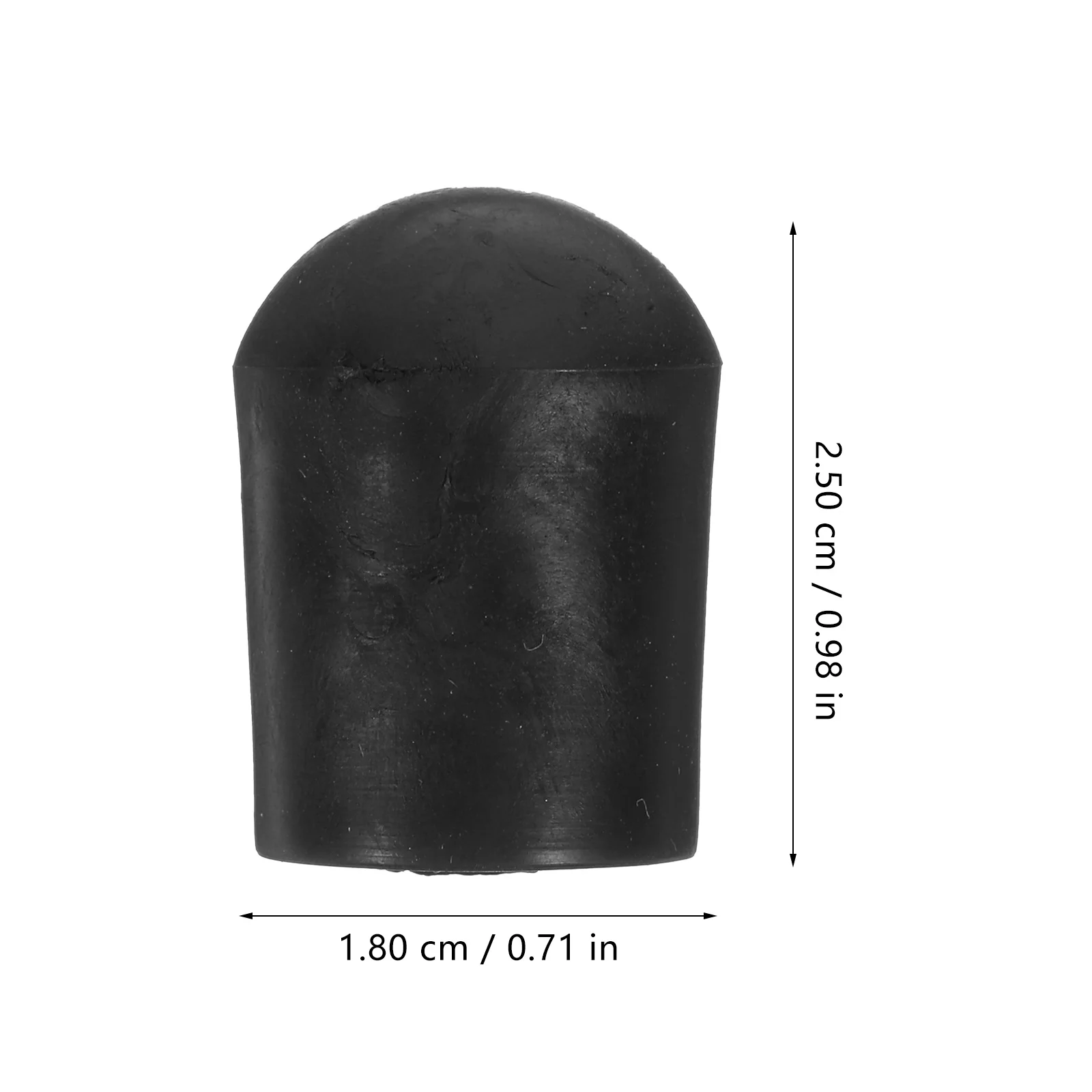 

2 Pcs Tail Column Pad Cello Stopper Bass Endpin Protector Anchor Rest for Floor Replace Rubber Tip Accessories