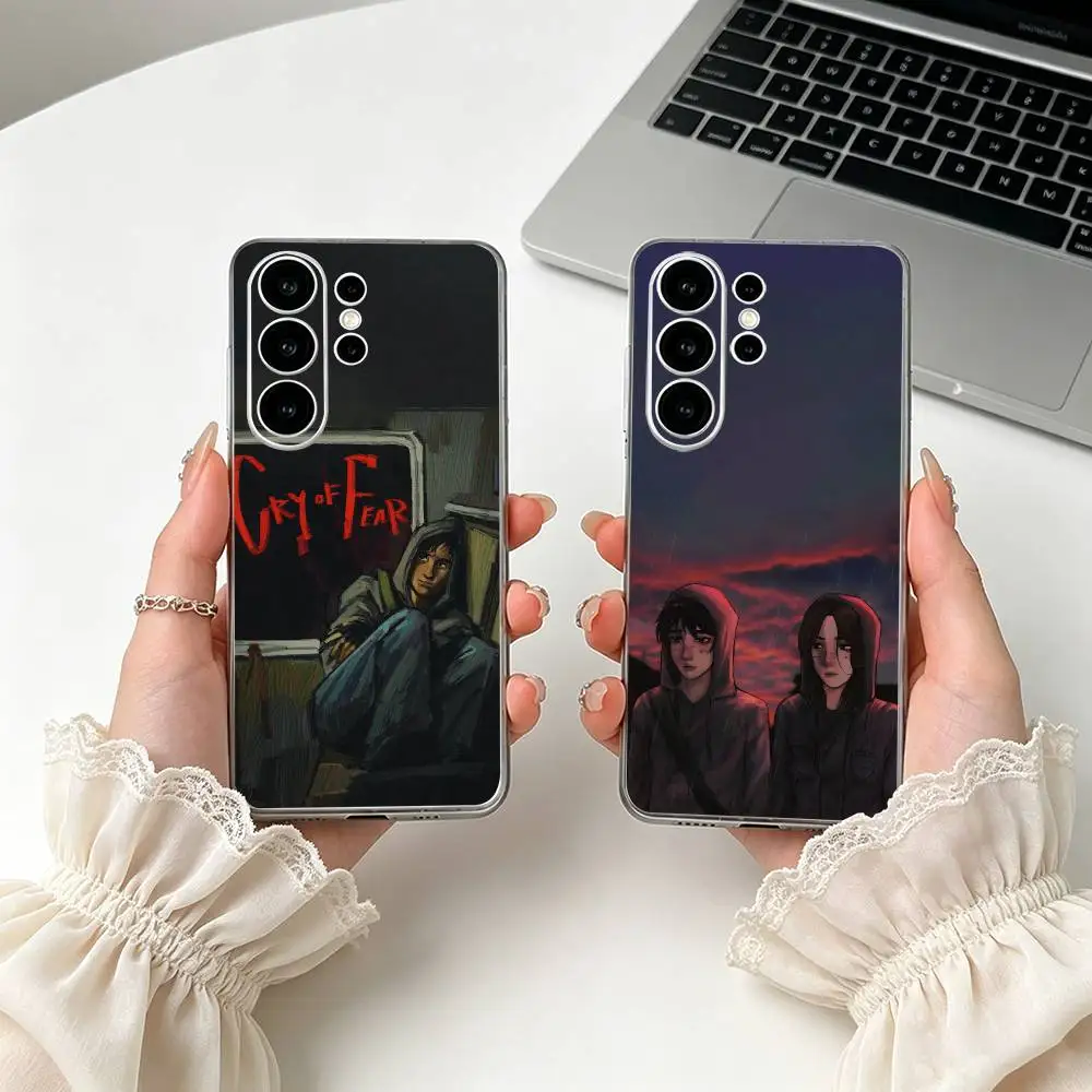 Game C-Cry Of Fear  Clear Phone Case for Samsung S25, S24, S21, FE, S22, S23, S30, Ultra, S20, Plus, Lite