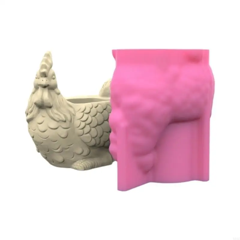 Y08c Петух в форме вазы