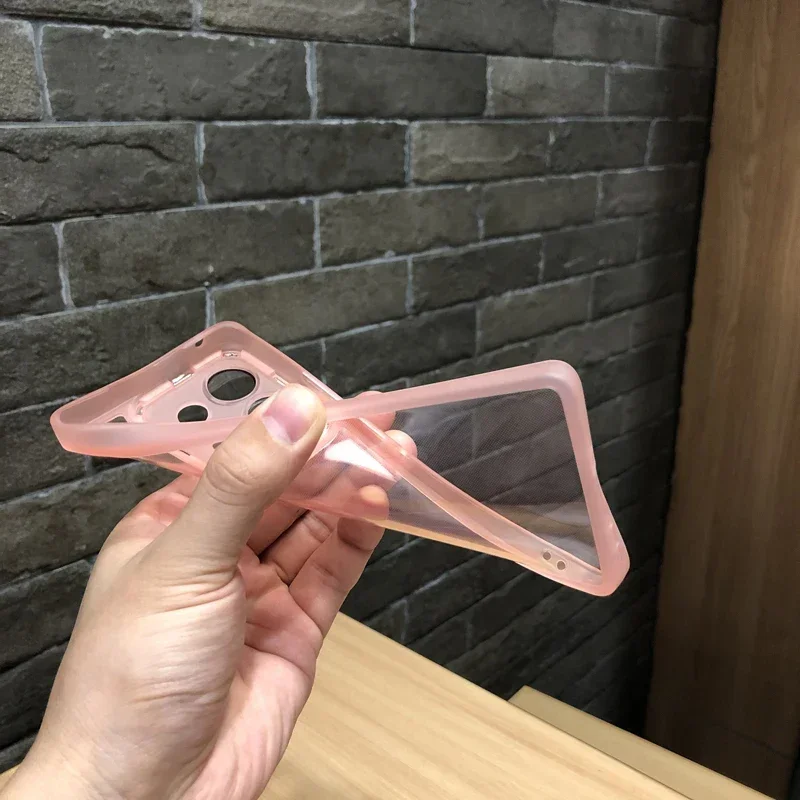 Прозрачный чехол Meiyan с линзой для MOTO Edge 50Pro Ultra Motorola Edge 50 Neo G34 G32 G35 G54 G24 G85 Мягкий силиконовый чехол