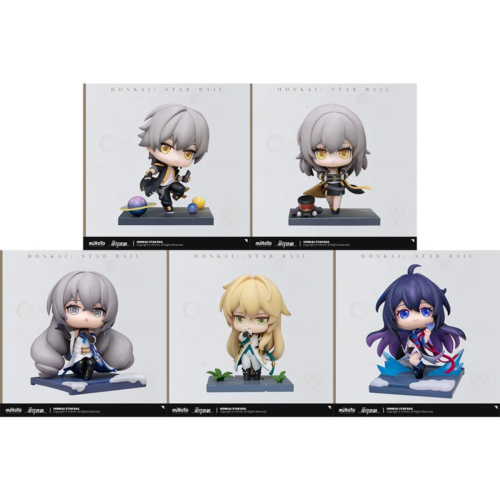 Sunsyea Official Honkai Star Rail Merch From miHoYo Stelle Caelus Luocha Seele Bronya PVC Small Figure