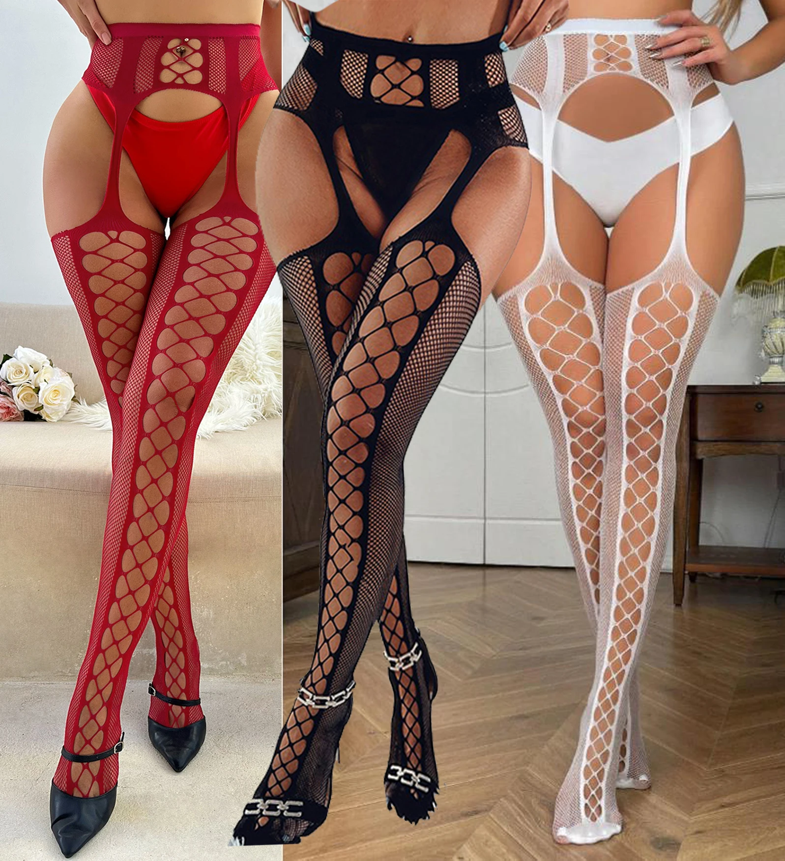 

woman sexy lace Babydoll glisten Underwear Mesh socks Pantyhose seksi Unique panty-hose twinkle Hot pants Crystal Tights sheer