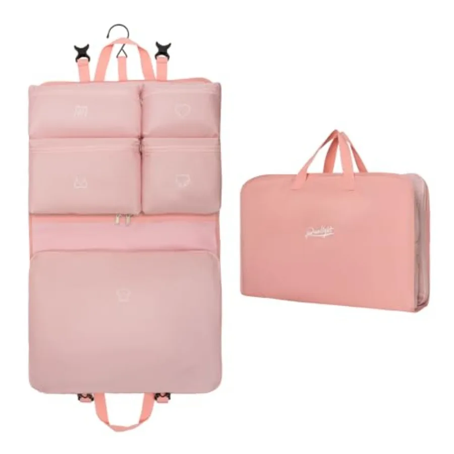 

Сумки-органайзеры для одежды (гардеробные мешки) для путешествий и хранения, дорожные сумки для одежды для мужчин и женщин с 5 однотонными карманами для хранения