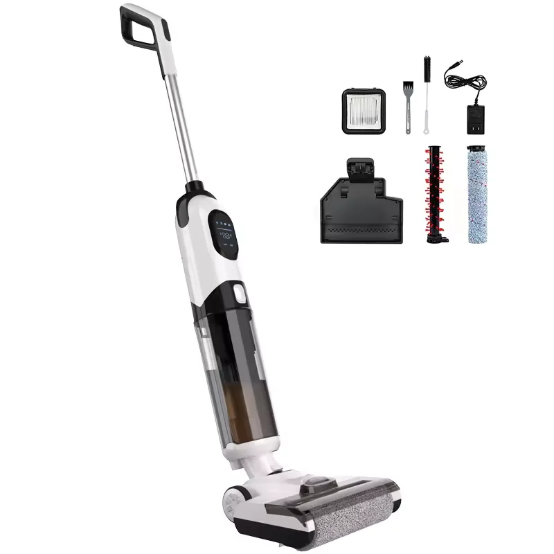 Cordless Vacuum Mop  Cleaner Hard Floor wet and dry Mopping smart robot suction machine vacuum filter ariwrap OEM ODM