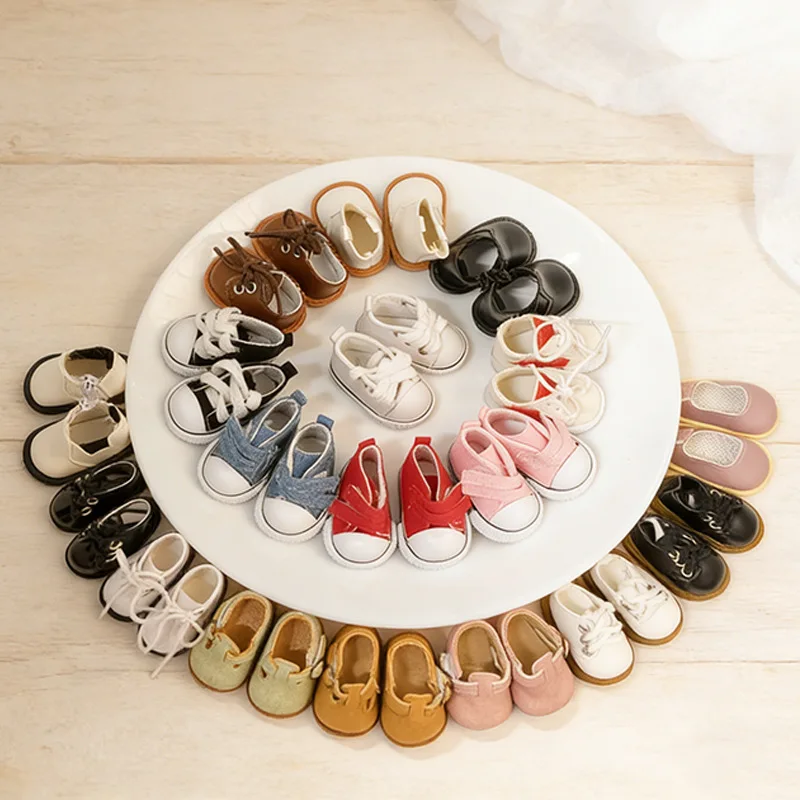 

New Mia 24cm Doll Shoes Leather Canvas Sports Shoes Doll Dress Up Accessories For 24cm Mia Doll Decoration Footwear