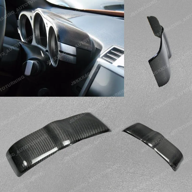 

For Nissan Fairlady 350Z Z33 02-08 Carbon Fiber Interior Dial Dash Stick Cover