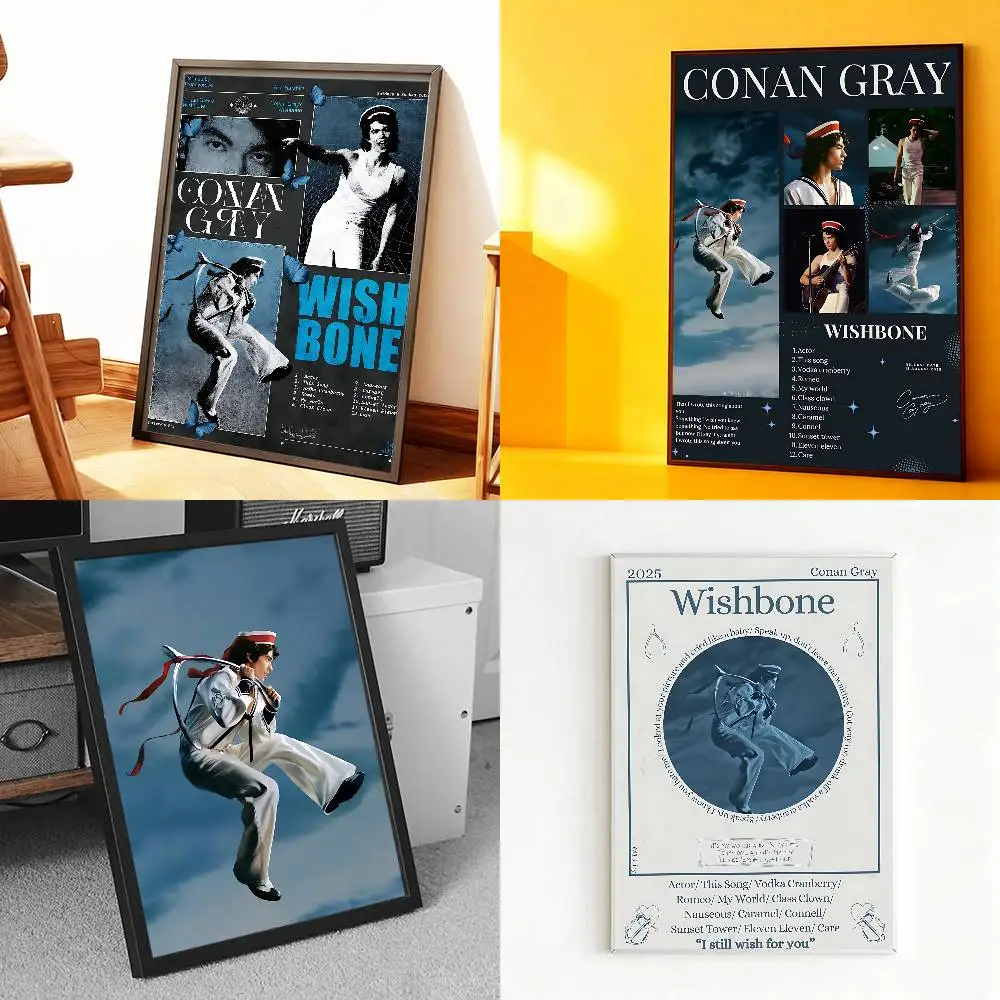 

Brutalism C-Conan G-Gray Poster Prints Wall Art Painting Picture Gift Living Room Bar Restaurant Dec Sticker Large