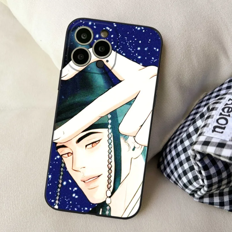 Painter of the Night Anime Phone Case FOR IPhone 14 13 11 12 Pro 8 7 Plus X 13 Pro MAX XR XS MINI Black Covers