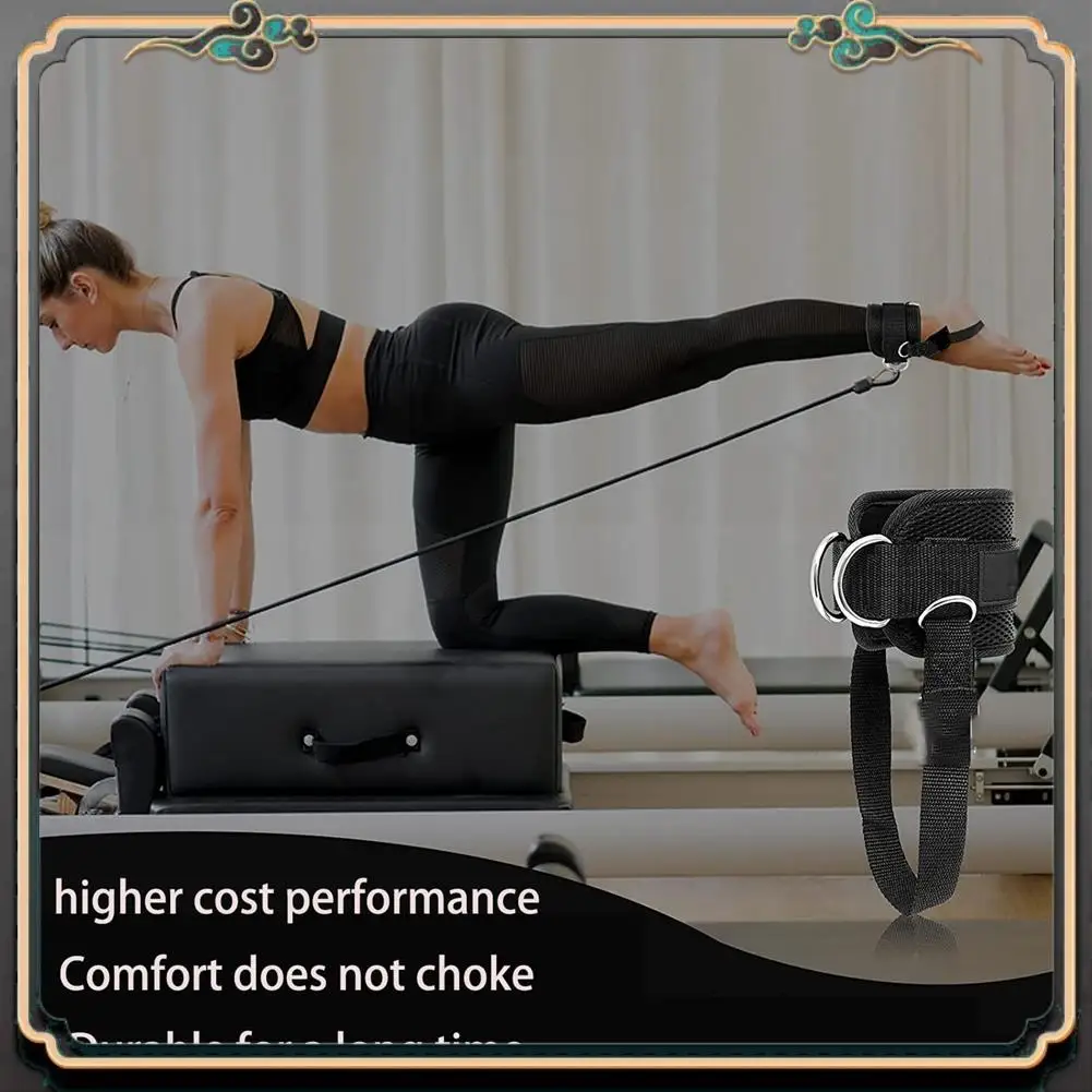 

Premium Ankle Strap For Cable Machine, Men & Women Thigh Bands Kickback For Workout Hips Trainer Leg Press Muscle Strength Gym