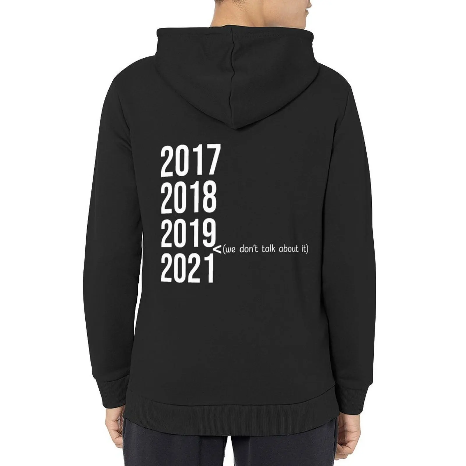 

2020 would not recommend 2020 Trending Hoodie autumn clothes hooded shirt anime clothes men's coat pullover hoodies