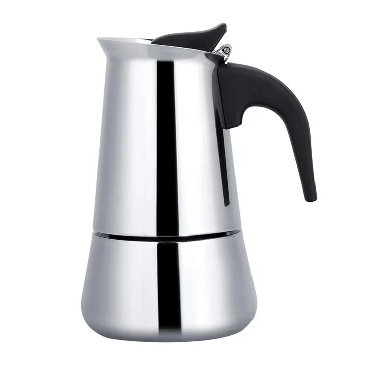 

Stainless Steel Moka Pot Espresso Percolator Coffee Pots Electric Italian Turkish Portable Camping Moka Pots