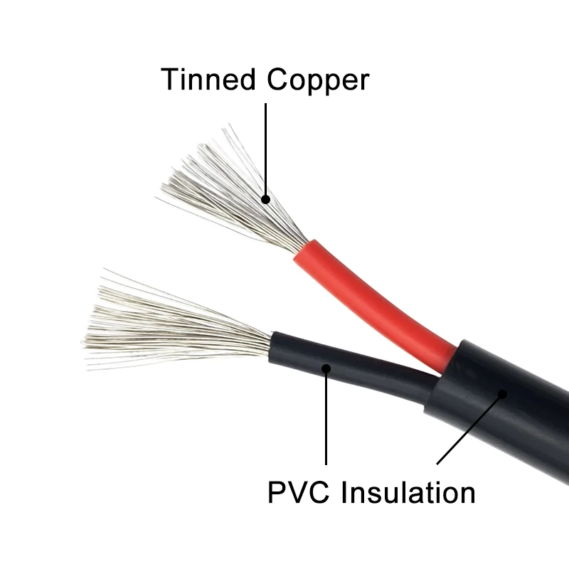 1/2/5/10/20Meter UL2464 Sheathed Wire 28AWG Tinned Copper Signal Cable 2 3 4 5 6 7 8 9 10 Core Electronic Audio Wires