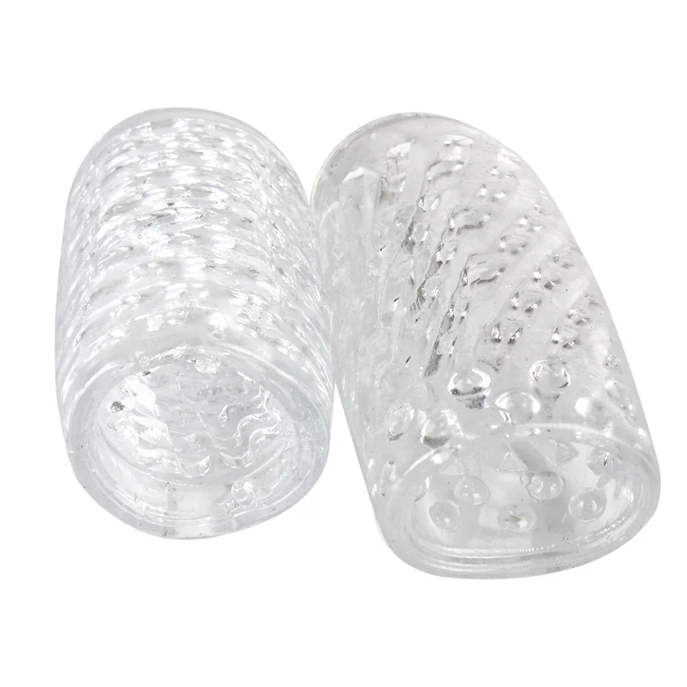 : Masturbador masculino transparente, 9cm, bomba peniana, exercitador, pontas, glande, sucção, buceta artificial, vaginal, 18 brinquedos sexuais para homens