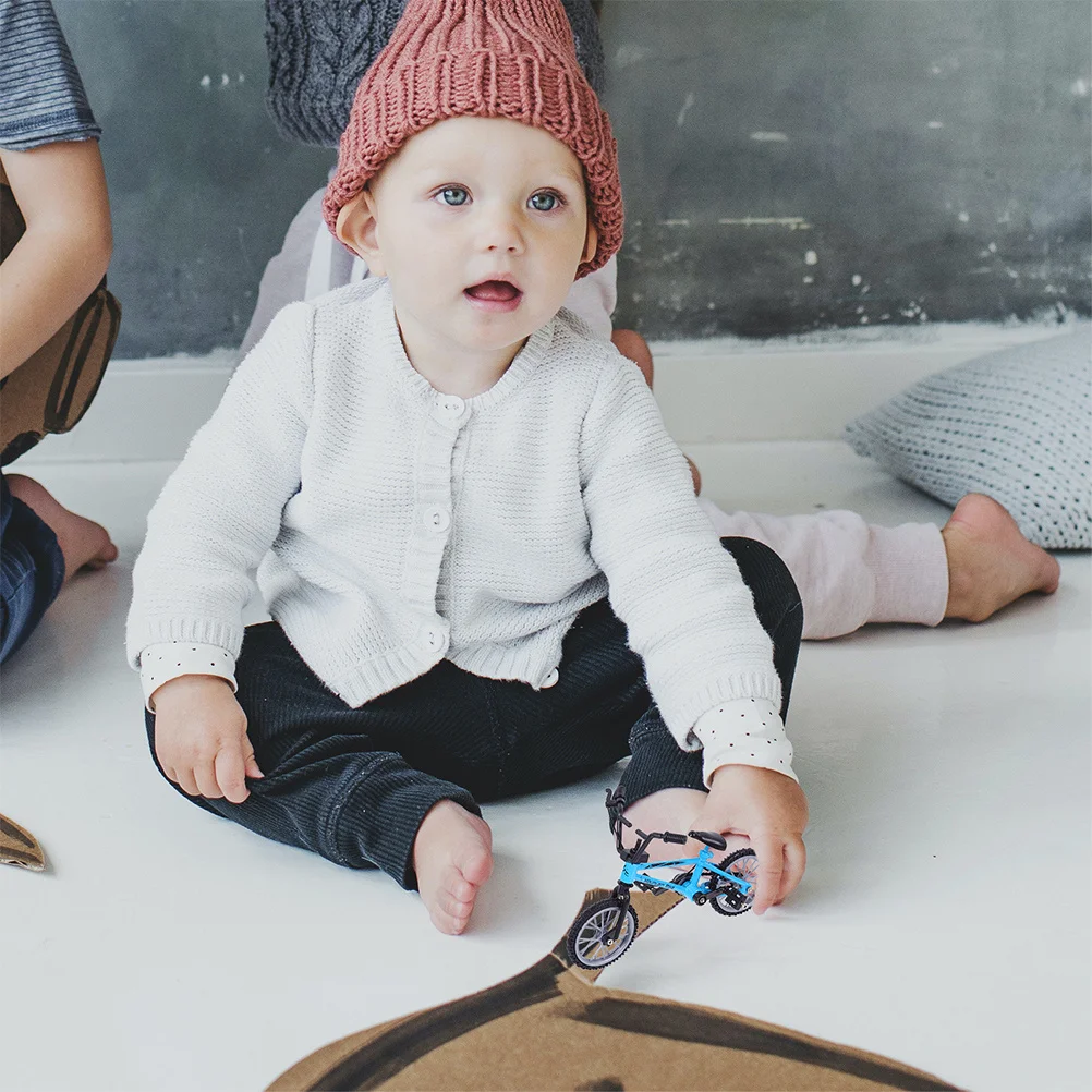 2 مجموعات إصبع الدراجة سبائك الألومنيوم مكتب لعبة تنافسية الإجهاد الإغاثة حركة الإصبع لعبة الترفيه #2