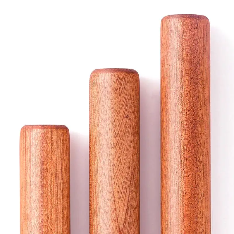 25/30cm Wooden Rolling Pin Fondant Cake Decoration Dough Roller Cooking Pastry Baking Tool Kitchen Accessories