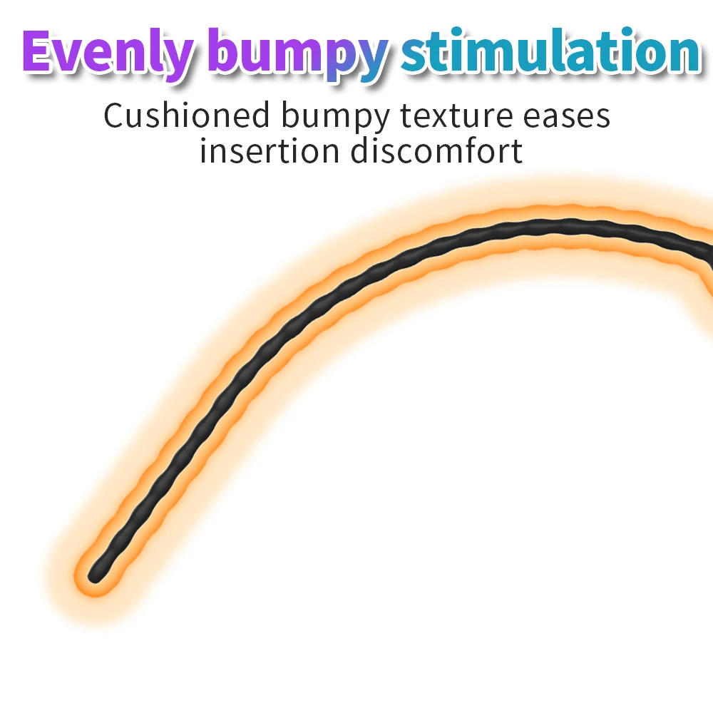 10 Frequency Urethral Vibrator Sound Catheter Penis Plug Sex Toys for Men masturbation Penis Insertion horse eye Urethra Dilator - Image 4