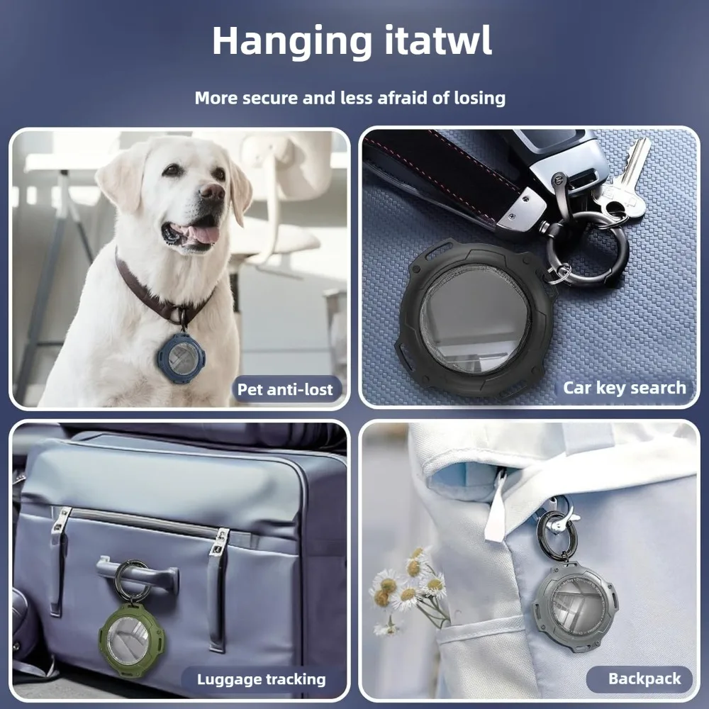 Protective Case For Apple Anti-Loss Tracker AirTag, Full-Enclosure Sealed & Waterproof Protective Cover - Image 3