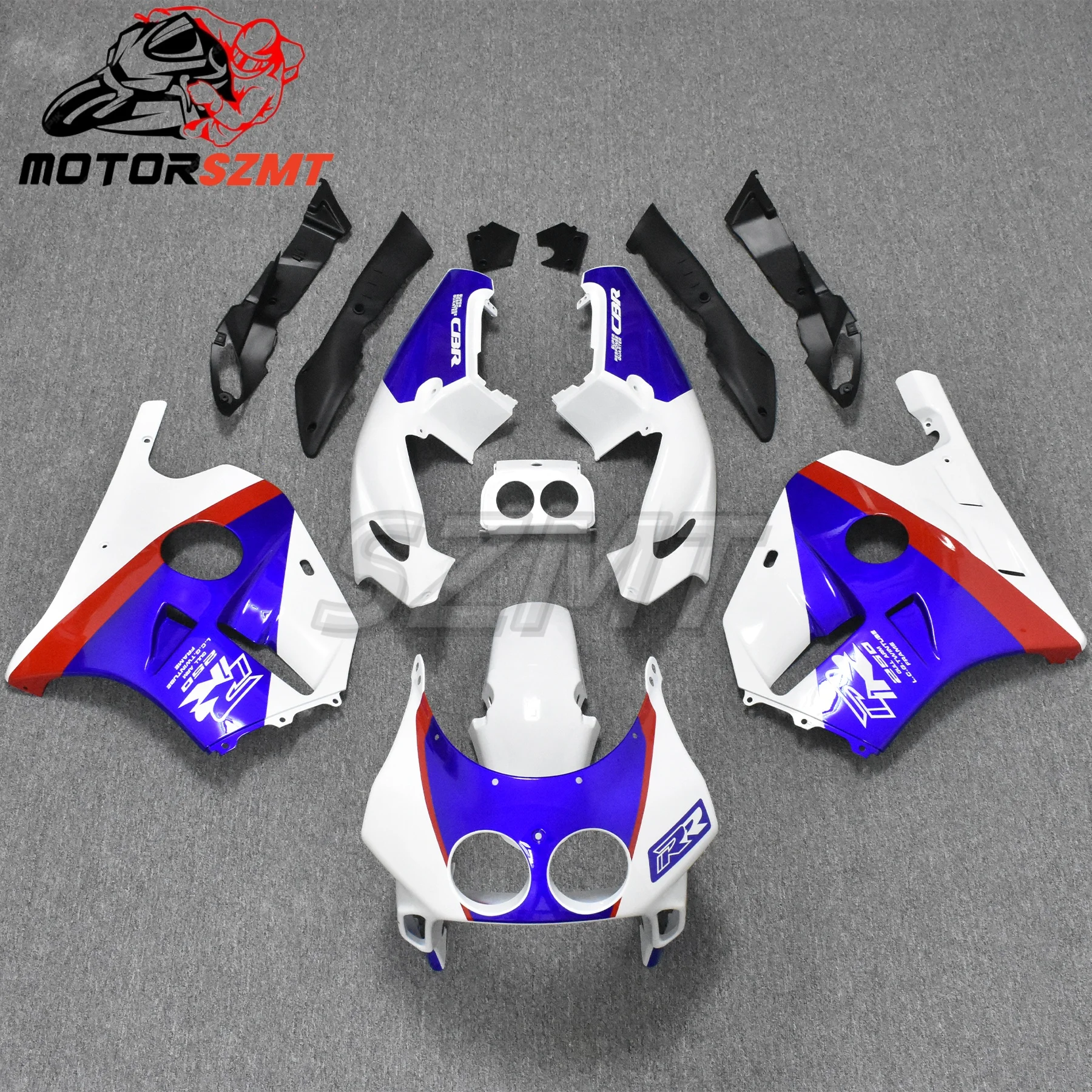 

Полный комплект обтекателей для мотоцикла, подходит для Cbr250rr 1990 1991 1992 MC22 CBR 250 RR CBR250 RR 1993 1994-1999, комплекты обтекателей для кузова