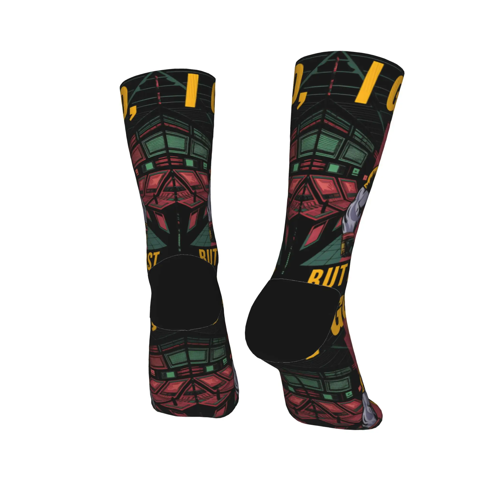 للجنسين الرجال الجوارب Never Goon جوارب الربيع مضحك الجوارب المريحة مخصص الجري المضادة للانزلاق الجوارب