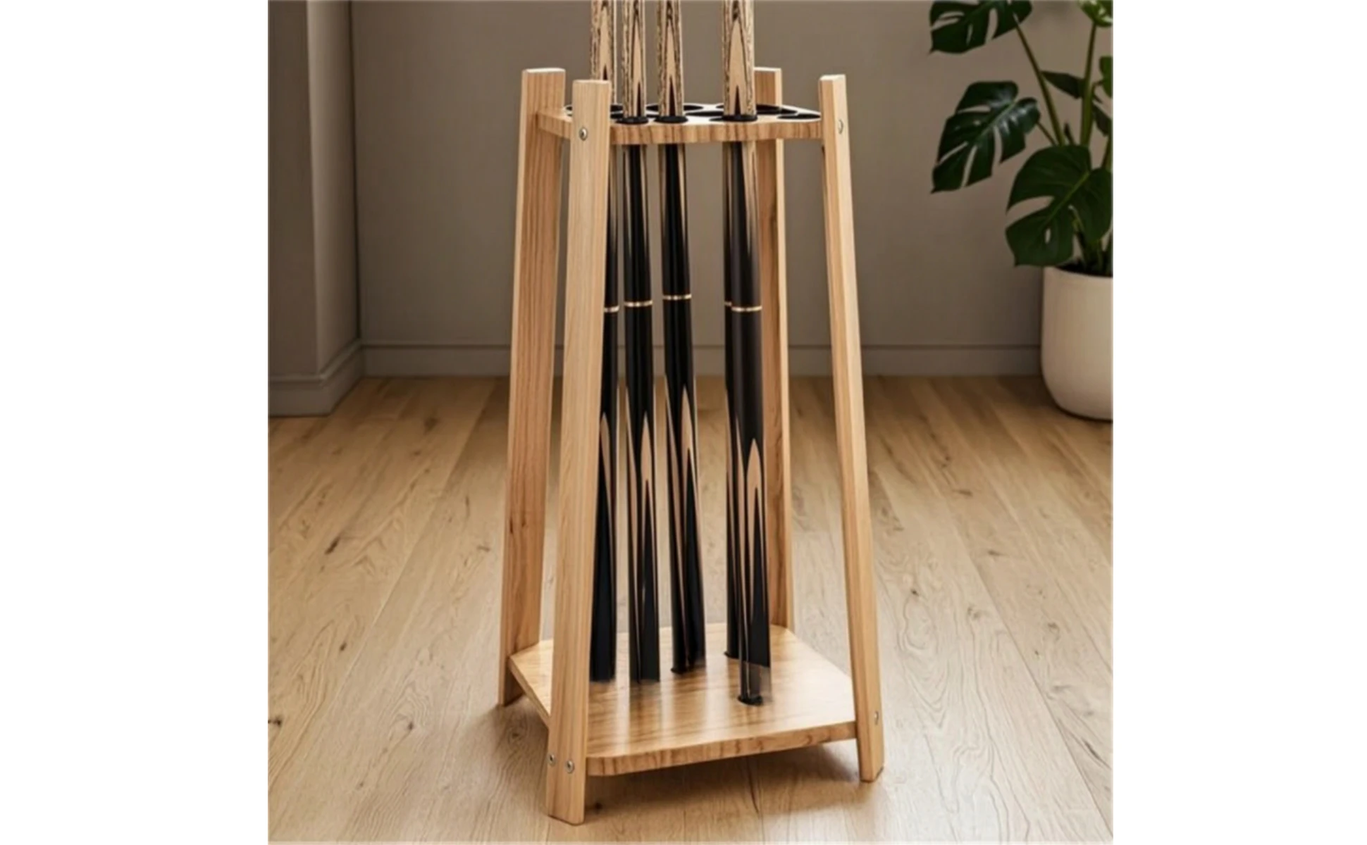 Billiard Cue Rack Solid Hardwood Pool Stick Holder Floor Stand Pool Cue Holder Stable Furniture Long-Lasting for Game Room Billiard Cue Rack Solid Hardwood Pool Stick Holder Floor Stand Pool Cue Holder Stable Furniture Long-Lasting for Game Room