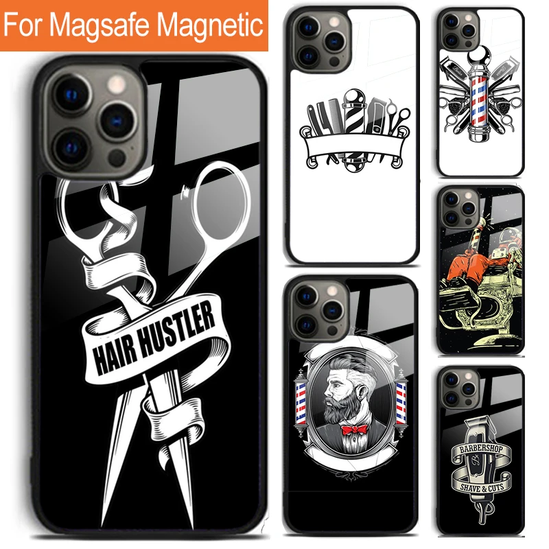 

Чехол для телефона парикмахера-стилиста для iPhone 17, Air 16, 15, 14, 12, Pro Max Plus Magsafe, магнитный чехол для беспроводной зарядки