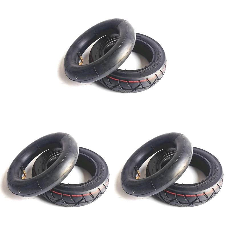 3X 10X2.5 Speedway Tire And Tube Set 10 Inch On Road Tire For Zero 10X Kaabo Mantis Dualtron Scooter Parts