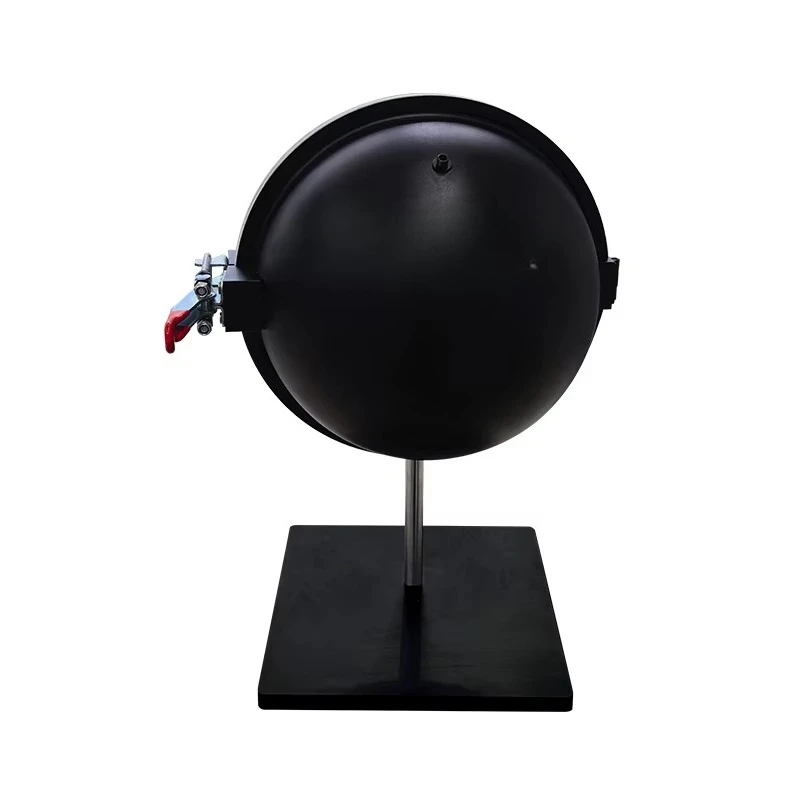 Open integrating sphere Suitable for spectral range 250-2500 nm Calibrated sphere integration