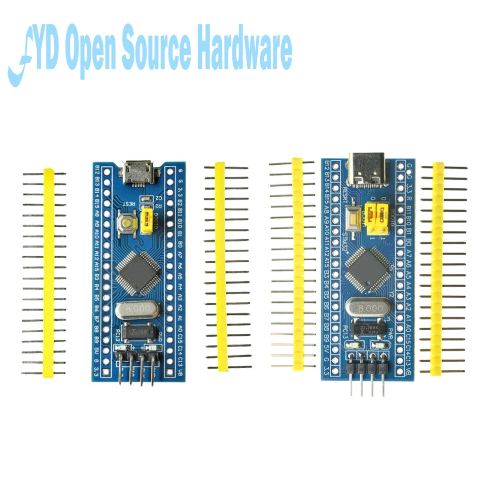 STM32F103C8T6 STM32F030C8T6 APM32F103CBT6 ARM STM32 Micro TYPE-C System Development Board Module