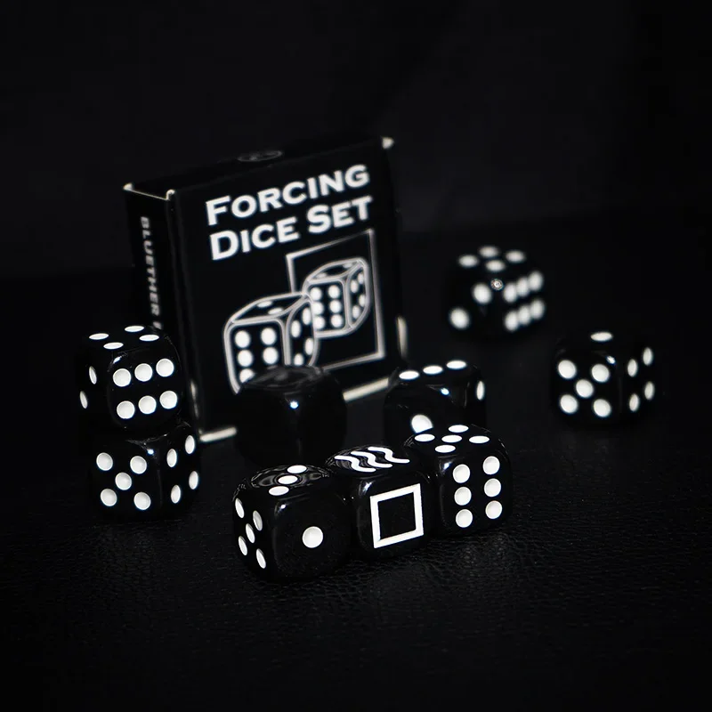 Force Dice Set Close Up Magic Trick Magic Dice Mentalism Magia Magie Magica Magicians Prop Accessory Bar Trick Illusion Gimmick