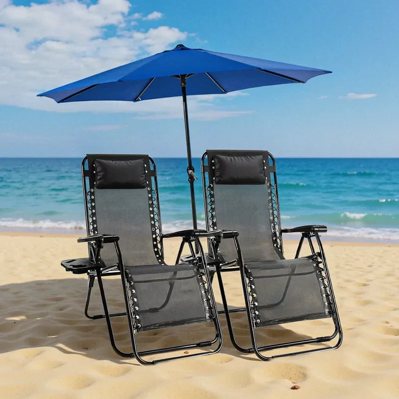 Rollaway Folding Bed Chair, Multifunctional Recliner for Office Nap Beach Camp, Portable Single Bed for Home Adult Outdoor Use