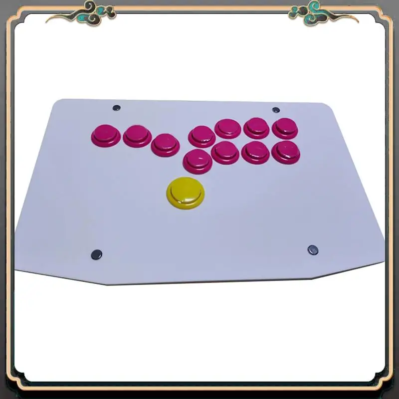 ASMA-DIY Controller Full Button Arcade Fighting Stick Game Controller Hitbox Style Joystick For PS4/PS5/PC/SWITCH/Android, A Par