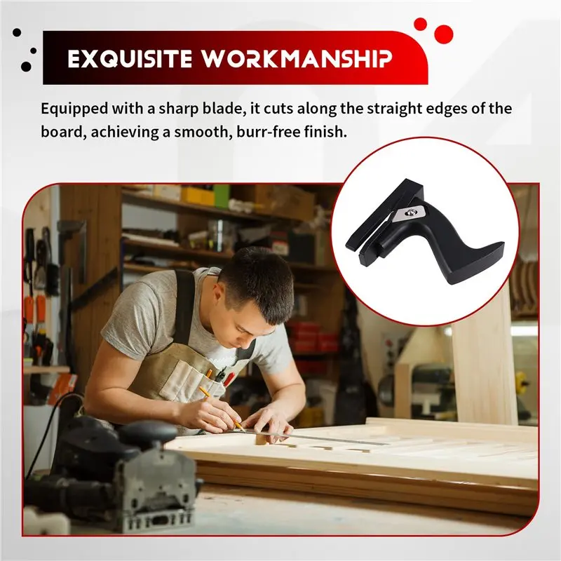 AB47-Manual Woodworking Edge Trimmer, Wood Veneer Edge Trimmer, Edge Banding Strip, Edge Trimmer Knife, Manual Edge Trimming Too