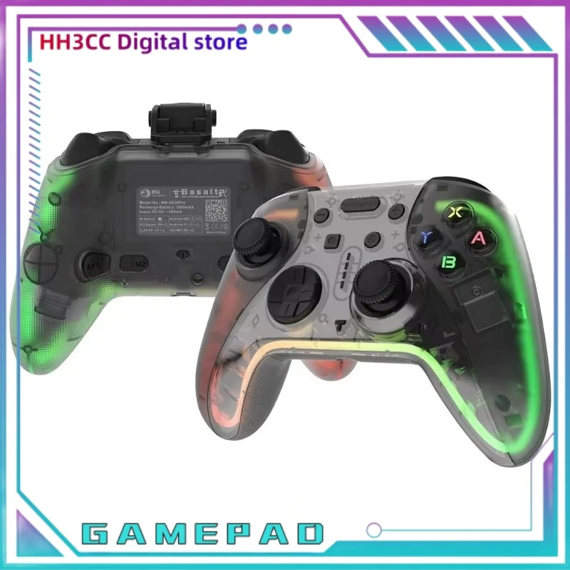 S830 Pro Gamepad Supports Xbox Android Pc Switch Six-Axis Somatosensory Technology 5.2 Game Bluetooth Chip Lasting Battery Life