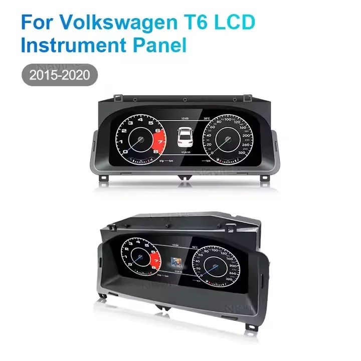 Upgraded  Auto Speedometer Virtual Cockpit  for VW   T6 2015 2020   12.3