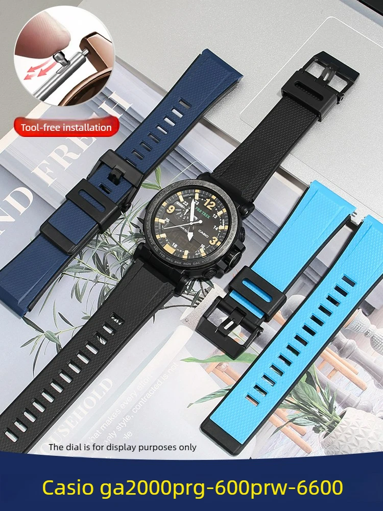 Resin Watch Strap for Casio GA-2000/2200 PRG-600 PRW-6600 PRG-650