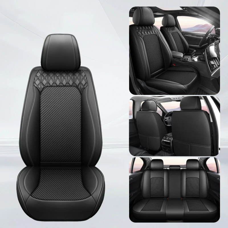

Универсальные чехлы на автомобильные сиденья для Volkswagen Golf 4 5 6 7 8 Passat B5 B6 B7 B8 Amarok Audi A4 B6 B8 A3 8P Auto Accesorios Дышащие