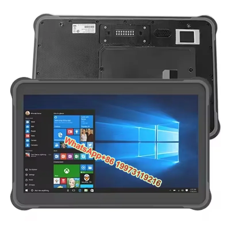 تابلت متين عالي الأداء مقاس 10.1 بوصة مزود بذاكرة وصول عشوائي I7-1255U وذاكرة وصول عشوائي 32 جيجابايت وسعة 1 تيرابايت SSD و4GLTE Wifi BT ونظام تحديد المواقع Win11 Pro ويندوز والكمبيوتر اللوحي المحمول